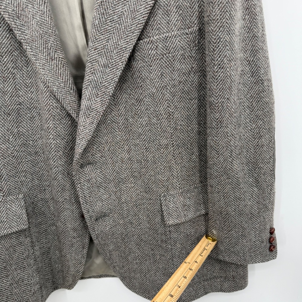 Pendleton Gray Herringbone Blazer - image 4